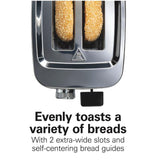 Wholesale-Hamilton Beach 22824 Stainless Steel 2 Slice Toaster-Toaster-Electro Vision Inc