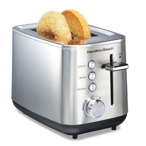 Wholesale-Hamilton Beach 22824 Stainless Steel 2 Slice Toaster-Toaster-Electro Vision Inc