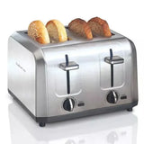 Wholesale-Hamilton Beach 24714G toaster stainless steel - 4 slice-Electro Vision Inc