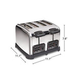 Wholesale-Hamilton Beach 24782G Toaster 4 Slice-Toaster-Electro Vision Inc