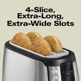 Wholesale-Hamilton Beach 24810 4 Slice Long Slot Toaster-Toaster-Electro Vision Inc
