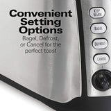 Wholesale-Hamilton Beach 24810 4 Slice Long Slot Toaster-Toaster-Electro Vision Inc