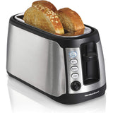 Wholesale-Hamilton Beach 24810 4 Slice Long Slot Toaster-Toaster-Electro Vision Inc