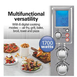 Wholesale-Hamilton Beach 31395 Toaster Oven /Grill/Air Fryer - Stainless Steel-Air Fryer Oven-Electro Vision Inc