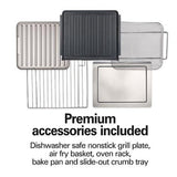 Wholesale-Hamilton Beach 31395 Toaster Oven /Grill/Air Fryer - Stainless Steel-Air Fryer Oven-Electro Vision Inc