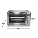 Wholesale-Hamilton Beach 31395 Toaster Oven /Grill/Air Fryer - Stainless Steel-Air Fryer Oven-Electro Vision Inc
