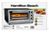 Hamilton Beach 31418-R/B Air Fryer Countertop 6 Slice Toaster Oven - CERTIFIED REFURBISHED