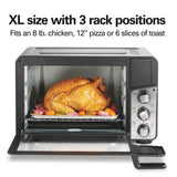 Wholesale-Hamilton Beach 31460-R/B XL Toaster Oven with Air Fry - CERTIFIED REFURBISHED-Toaster Oven-Electro Vision Inc