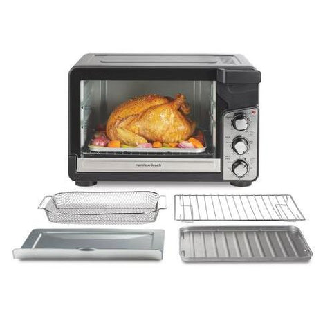 Wholesale-Hamilton Beach 31460-R/B XL Toaster Oven with Air Fry - CERTIFIED REFURBISHED-Toaster Oven-Electro Vision Inc