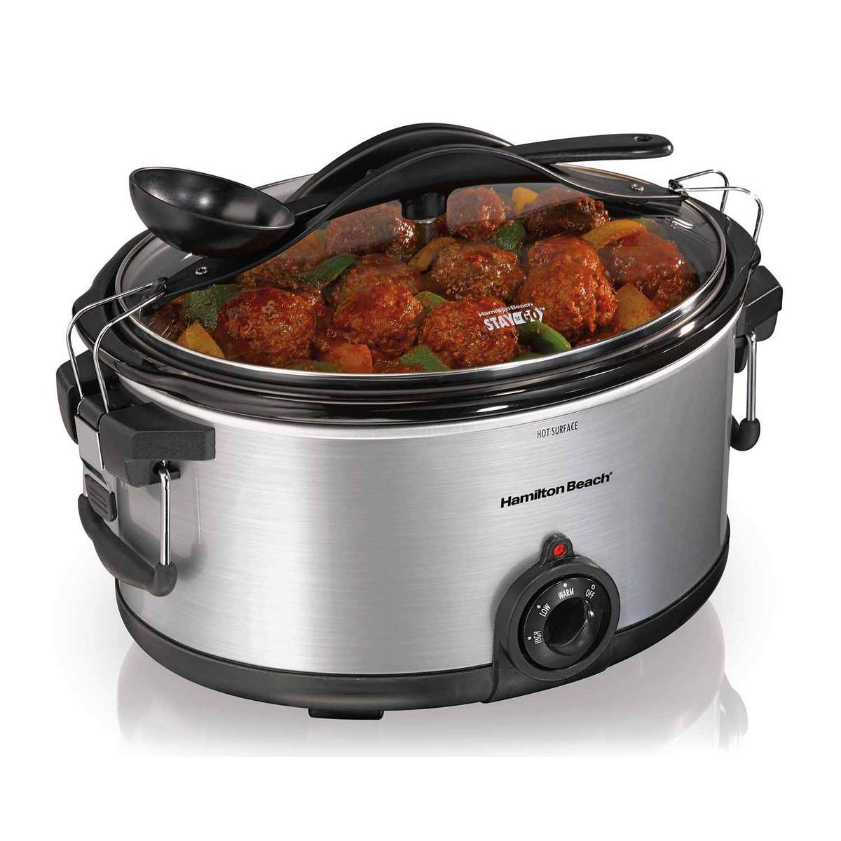 Wholesale-Hamilton Beach 33156 Slow Cooker 5 QT-Slow Cooker-Electro Vision Inc