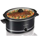 Wholesale-Hamilton Beach 33185 Oval Slow Cooker 8 Quart-Slow Cooker-Electro Vision Inc