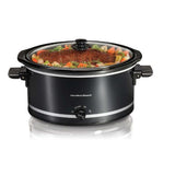 Wholesale-Hamilton Beach 33185 Oval Slow Cooker 8 Quart-Slow Cooker-Electro Vision Inc