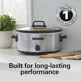 Wholesale-Hamilton Beach 33665G Slow Cooker, 6 QT-Electro Vision Inc