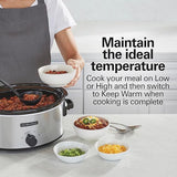 Wholesale-Hamilton Beach 33665G Slow Cooker, 6 QT-Electro Vision Inc