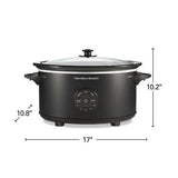 Wholesale-Hamilton Beach 33762 Slow Cooker 6 Quart-Slow Cooker-Electro Vision Inc