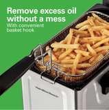 Wholesale-Hamilton Beach 35210 Single Basket Deep Fryer-Deep Fryers-Electro Vision Inc