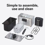 Wholesale-Hamilton Beach 35220 Electric Deep Fryer - 12 Cup-Deep Fryer-Electro Vision Inc