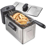 Wholesale-Hamilton Beach 35220 Electric Deep Fryer - 12 Cup-Deep Fryer-Electro Vision Inc
