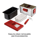 Wholesale-Hamilton Beach 35326 Deep Fryer - 8 Cup - Red-Deep Fryer-Electro Vision Inc