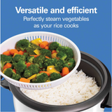 Wholesale-Hamilton Beach 37516 - Rice Cooker & Food Steamer 16 Cup Capacity-Cooker-Electro Vision Inc