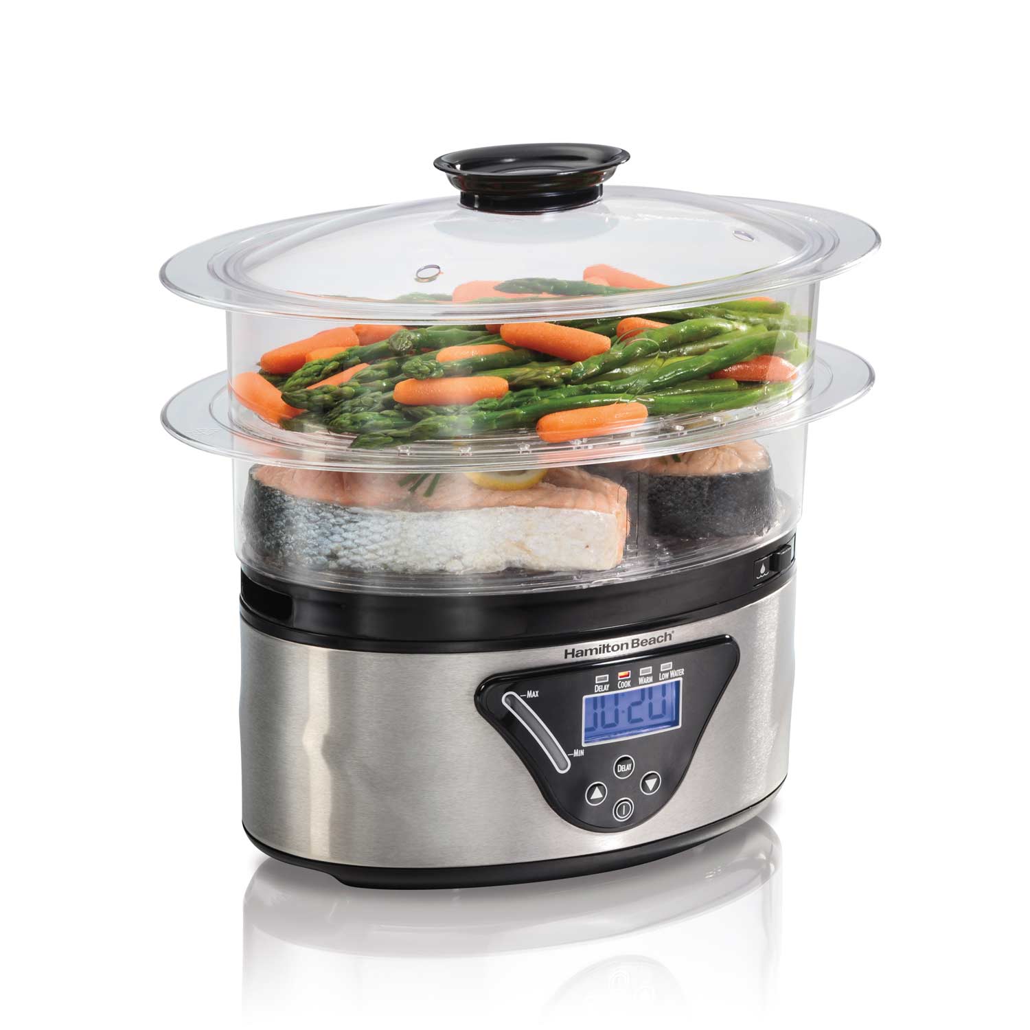 Wholesale-Hamilton Beach 37530 Digital food steamer-Food Steamer-Electro Vision Inc