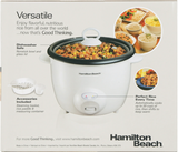 Wholesale-Hamilton Beach 37532 Rice Cooker and Food Steamer – 20-Cup Capacity-Cooker-Electro Vision Inc