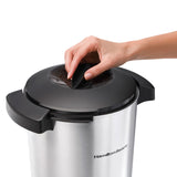Wholesale-Hamilton Beach 40515R Coffee Urn 45-Cup Stainless Steel-Coffee Urn-Electro Vision Inc
