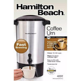 Wholesale-Hamilton Beach 40515R Coffee Urn 45-Cup Stainless Steel-Coffee Urn-Electro Vision Inc