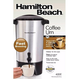 Wholesale-Hamilton Beach 40515R Coffee Urn 45-Cup Stainless Steel-Coffee Urn-Electro Vision Inc