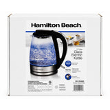 Wholesale-Hamilton Beach 40869-RB Glass Kettle 1.7L - Certified Refurbished-Kettle-Electro Vision Inc