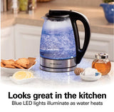 Wholesale-Hamilton Beach 40869-RB Glass Kettle 1.7L-Kettle-Electro Vision Inc