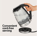 Wholesale-Hamilton Beach 40869-RB Glass Kettle 1.7L-Kettle-Electro Vision Inc