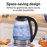 Wholesale-Hamilton Beach 40930 Glass Kettle 1L-Kettle-Electro Vision Inc