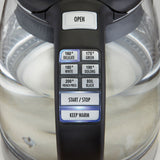 Wholesale-Hamilton Beach 40941 Glass Electric Tea Kettle - 1.7 qt-Electric Kettles-Electro Vision Inc
