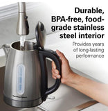 Wholesale-Hamilton Beach 41037 Tea Kettle - Stainless Steel-Tea Kettle-Electro Vision Inc
