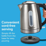 Wholesale-Hamilton Beach 41037 Tea Kettle - Stainless Steel-Tea Kettle-Electro Vision Inc