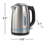 Wholesale-Hamilton Beach 41037 Tea Kettle - Stainless Steel-Tea Kettle-Electro Vision Inc