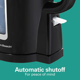 Wholesale-Hamilton Beach 41038G Electric Kettle - 1.7 Liter-Electro Vision Inc