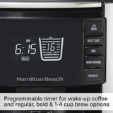 Wholesale-Hamilton Beach 45300 Trucount 12 Cup Programmable Coffee Maker Black-Coffee Maker-Electro Vision Inc