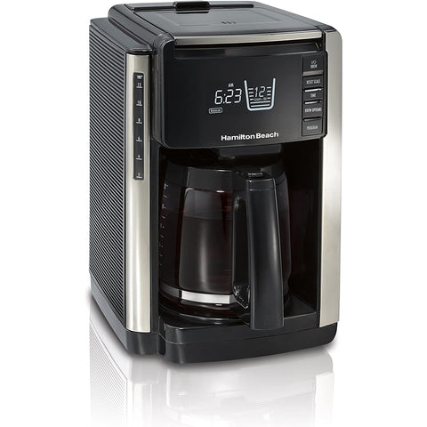 Wholesale-Hamilton Beach 45300 Trucount 12 Cup Programmable Coffee Maker Black-Coffee Maker-Electro Vision Inc