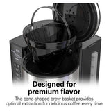 Wholesale-Hamilton Beach 46221G Programmable Drip Coffee Maker 12 Cup-Coffee Maker-Electro Vision Inc