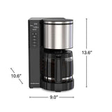 Wholesale-Hamilton Beach 46221G Programmable Drip Coffee Maker 12 Cup-Coffee Maker-Electro Vision Inc