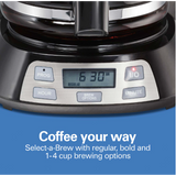 Wholesale-Hamilton Beach 49632 Digital Coffee Maker 12 Cups-Coffee Maker-Electro Vision Inc