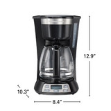 Wholesale-Hamilton Beach 49632 Digital Coffee Maker 12 Cups-Coffee Maker-Electro Vision Inc