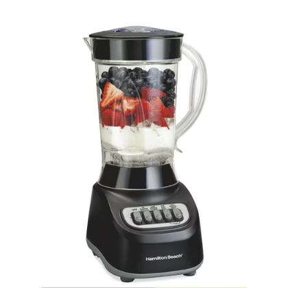Wholesale-Hamilton Beach 50180-R/B Smoothie Blender 48 oz. Plastic Jar Black Certifi-Food Mixers & Blenders-Electro Vision Inc