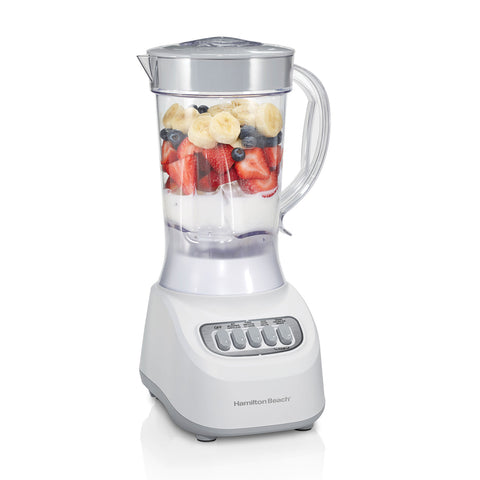 Wholesale-Hamilton Beach 50181 Smoothie Blender 48 oz. Plastic Jar White-Electro Vision Inc