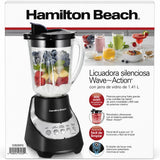 Wholesale-Hamilton Beach 53530-R/B Glass Jar Blender 48 Oz - CERTIFIED REFURBISHED-Blender-Electro Vision Inc