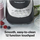 Wholesale-Hamilton Beach 53530-R/B Glass Jar Blender 48 Oz - Certified Refurbished-Electro Vision Inc
