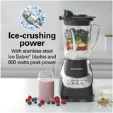 Wholesale-Hamilton Beach 53530-R/B Glass Jar Blender 48 Oz - CERTIFIED REFURBISHED-Blender-Electro Vision Inc