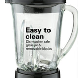 Wholesale-Hamilton Beach 53531-R/B Blender 48 oz Glass Jar - CERTIFIED REFURBISHED-Food Mixers & Blenders-Electro Vision Inc